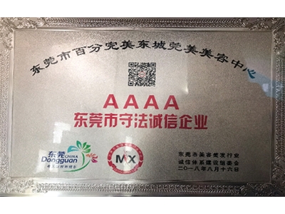 东莞守法诚信企业