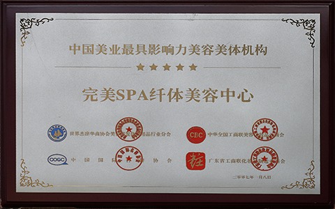 中国美业最具影响力美容机构